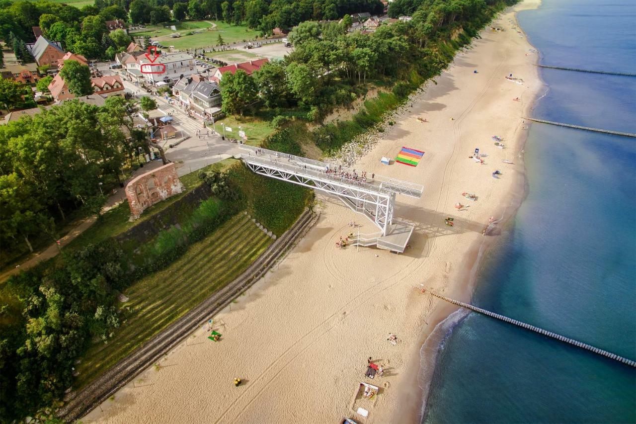 Apartament Nordic Trzęsacz Esterno foto