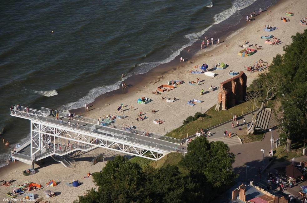 Apartament Nordic Trzęsacz Esterno foto